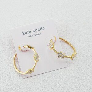 Kate Spade Three-Flower Earrings